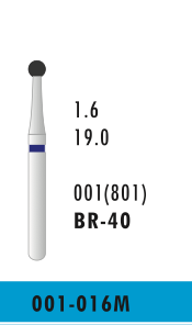 [BR-40] BR-40 - Blau - Diam.-Bohrer - 5 Stück