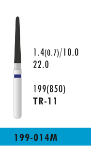 [TR-11] TR-11 - Blau - Diam.-Bohrer - 5 Stück