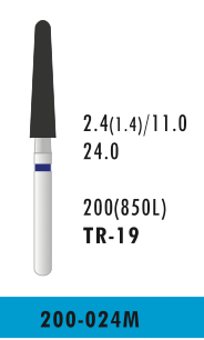 [TR-19] TR-19 - Blau - Diam.-Bohrer - 5 Stück