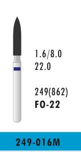 FO-22 - Blau - Diam.-Bohrer - 5 Stück