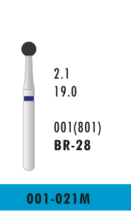 [BR-28] BR-28 - Blau - Diam.-Bohrer - 5 Stück