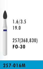 FO-30 - Blau - Diam.-Bohrer - 5 Stück