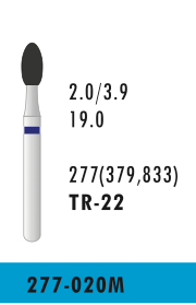 TR-22 - Blau - Diam.-Bohrer - 5 Stück