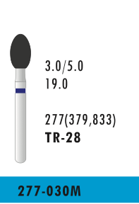 TR-28 - Blau - Diam.-Bohrer - 5 Stück