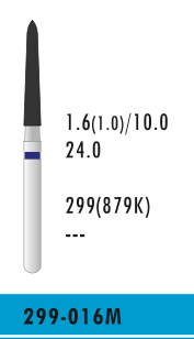 S- 299-016M - Blau - Diam.-Bohrer - 5 Stück