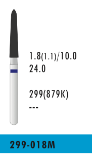 S- 299-018M - Blau - Diam.-Bohrer - 5 Stück