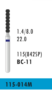 [BC-11] BC-11 - Blau - Diam.-Bohrer - 5 Stück