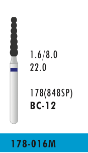 BC-12 - Blau - Diam.-Bohrer - 5 Stück