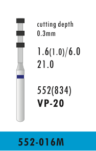 VP-20 - Blau - Diam.-Bohrer - 5 Stück