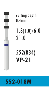VP-21 - Blau - Diam.-Bohrer - 5 Stück