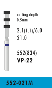VP-22 - Blau - Diam.-Bohrer - 5 Stück
