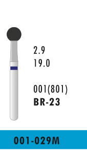 [BR-23] BR-23 - Blau - Diam.-Bohrer - 5 Stück