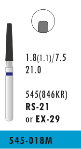 RS-21 o. EX-29 - Blau - Diam.-Bohrer - 5 Stück