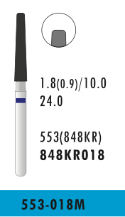 [848KR018] 848KR018 - Blau - Diam.-Bohrer - 5 Stück