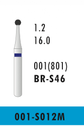 BR-S46 - Blau - Diam.-Bohrer - 5 Stück