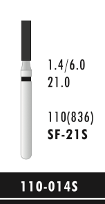 SF-21S - Schwarz - Diam.-Bohrer - 5 Stück