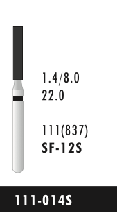 SF-12S - Schwarz - Diam.-Bohrer - 5 Stück