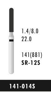 SR-12S - Schwarz - Diam.-Bohrer - 5 Stück