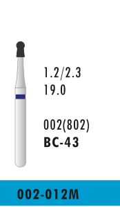 [BC-43] BC-43 - Blau - Diam.-Bohrer - 5 Stück