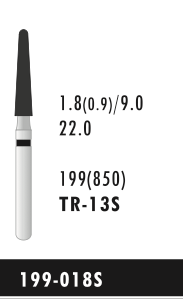 TR-13S - Schwarz - Diam.-Bohrer - 5 Stück