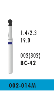 [BC-42] BC-42 - Blau - Diam.-Bohrer - 5 Stück
