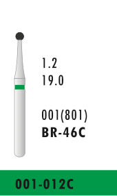 BR-46C - Grün - Diam.-Bohrer - 5 Stück