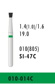 SI-47C - Grün - Diam.-Bohrer - 5 Stück