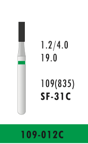 SF-31C - Grün - Diam.-Bohrer - 5 Stück