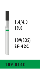 SF-42C - Grün - Diam.-Bohrer - 5 Stück