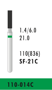 SF-21C - Grün - Diam.-Bohrer - 5 Stück