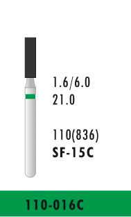 SF-15C - Grün - Diam.-Bohrer - 5 Stück