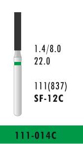 SF-12C - Grün - Diam.-Bohrer - 5 Stück