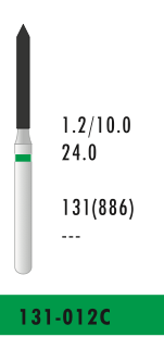 CP- 131-012C - Grün - Diam.-Bohrer - 5 Stück