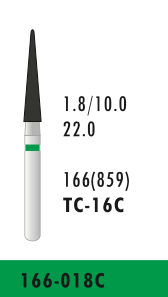 TC-16C - Grün - Diam.-Bohrer - 5 Stück