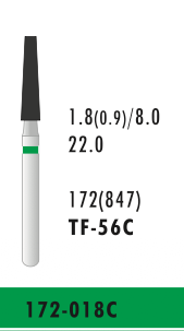 TF-56C - Grün - Diam.-Bohrer - 5 Stück