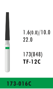 TF-12C - Grün - Diam.-Bohrer - 5 Stück