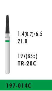 TR-20C - Grün - Diam.-Bohrer - 5 Stück