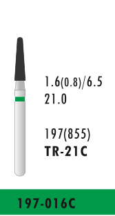 TR-21C - Grün - Diam.-Bohrer - 5 Stück