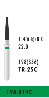 TR-25C - Grün - Diam.-Bohrer - 5 Stück