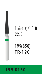 TR-12C - Grün - Diam.-Bohrer - 5 Stück