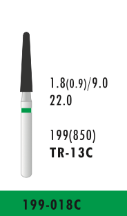 TR-13C - Grün - Diam.-Bohrer - 5 Stück