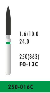 FO-13C - Grün - Diam.-Bohrer - 5 Stück