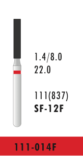SF-12F - Rot - Diam.-Bohrer - 5 Stück