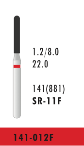 SR-11F - Rot - Diam.-Bohrer - 5 Stück