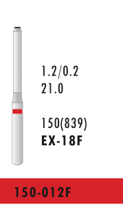 EX-18F - Rot - Diam.-Bohrer - 5 Stück