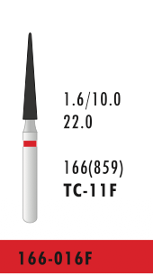 TC-11F - Rot - Diam.-Bohrer - 5 Stück