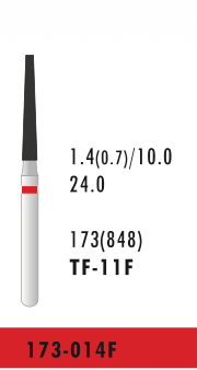 TF-11F - Rot - Diam.-Bohrer - 5 Stück