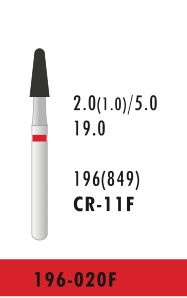 CR-11F - Rot - Diam.-Bohrer - 5 Stück