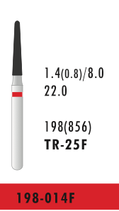 TR-25F - Rot - Diam.-Bohrer - 5 Stück
