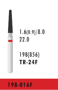 TR-24F - Rot - Diam.-Bohrer - 5 Stück